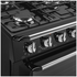 SMEG Victoria Series 90cm Dual Fuel Upright Oven/Stove TRA90GMBL image NaN