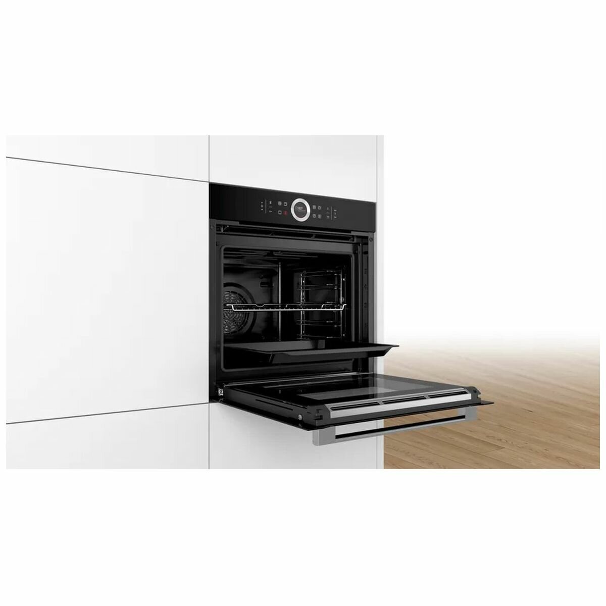 Bosch Series 8 60cm Pyrolytic Built In Oven HBG675BB2A