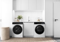 Haier 7.5kg Front Load Washing Machine & 8kg Heat Pump Dryer Laundry Package HWF75AW3HDHP80AW1 hero image