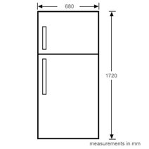 Fisher & Paykel 447L ActiveSmart Top Mount Fridge RF440TRPX6 hero image