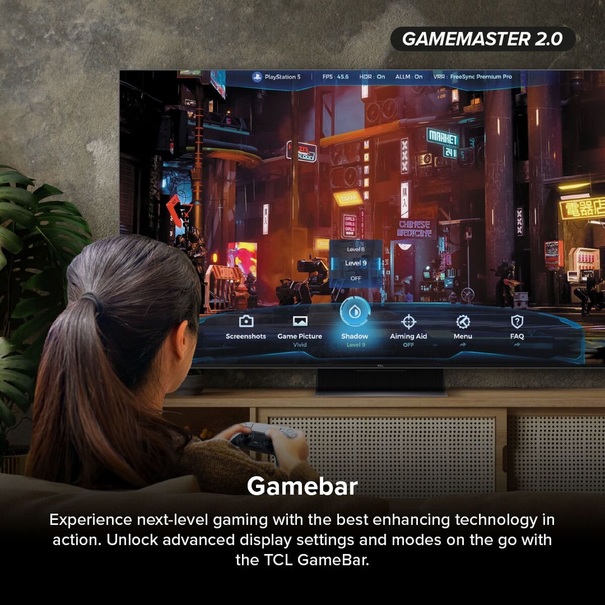 TCL 98 Inch C845 4K UHD HDR Mini LED Google TV 98C845 hero image