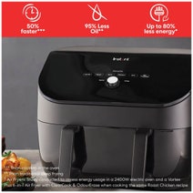 Instant Pot Vortex VersaZone 8.5Ltr Air Fryer-Black 140-1151-01-AU hero image