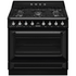 SMEG Victoria Series 90cm Dual Fuel Upright Oven/Stove TRA90GMBL image NaN