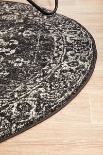 Rug Culture Evoke Large Charcoal Rug 240X240CM - EVO-252-CHAR-240X240 hero image
