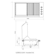 Ilve ILBBQ124H Built in BBQ hero image
