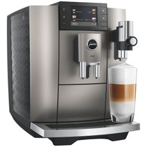 Jura E8 INTD Automatic Coffee Machine Silver 15721 hero image