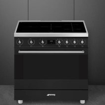 Smeg 90cm Matte Black Induction Freestanding Oven C9IMMB2 hero image