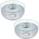 Soehnle Roma Silver Kitchen Scale Pack S65856-2PK hero image