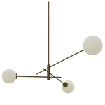 CTO Lighting Trevi 3 Pendant Light - Bronze TREPEOBZMO hero image