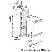 Liebherr SICN3066LH 279L Integrated Fridge hero image