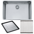 Franke KBX110-55HW Kubus Single Bowl Undermount Sink with Accessories image NaN