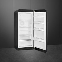 Smeg 270L 50's Retro Style Aesthetic Top Mount Fridge Black Board FAB28RDBB3 hero image