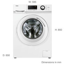Haier HWF85AW1 8.5kg Front Load Washing Machine hero image