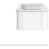 Turner Hastings Evara 75x53 Wall Hung Vanity with Real Marble Top To Suit Above Counter Basin White 1TH EV753-WH-1TH image NaN