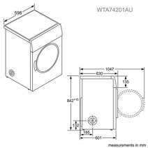 Bosch 7kg Serie 4 Vented Dryer WTA74201AU hero image