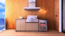 Euro Appliances PICCOLOPWH Piccolo Plus White Outdoor Kitchen hero image