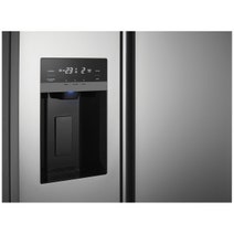 Westinghouse 596L Side By Side Fridge with Plumber Water Dispenser and Ice Maker Silver WSE6670SA hero image
