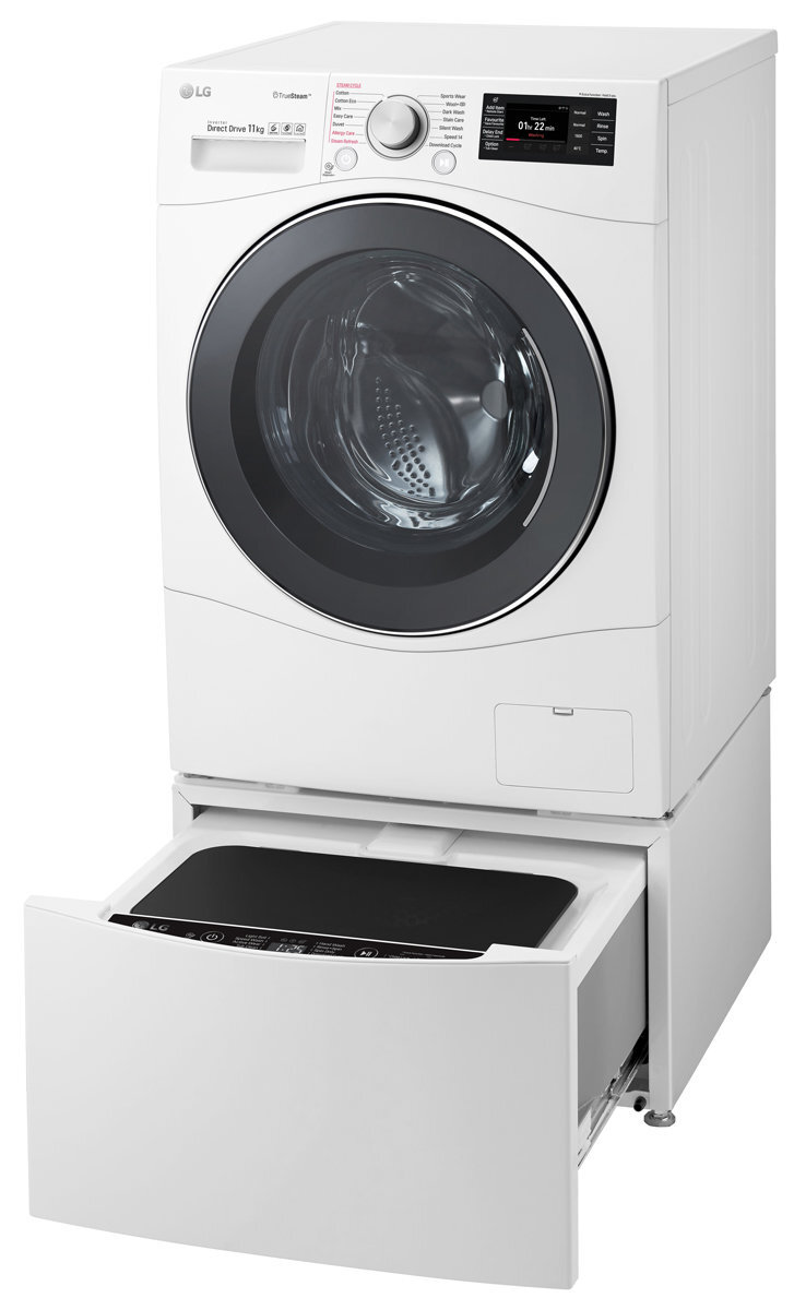 LG TWIN171611C 11kg Front Load Washing Machine with 2.0kg Mini Washer hero image