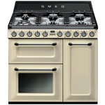 Smeg TRA93P 90cm Victoria Aesthetic Freestanding Dual Fuel Oven/Stove hero image