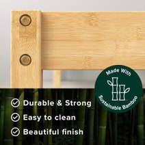 Zinus Moiz Double Bamboo Wooden Bed Base AU-FBMMB2ZC-12D hero image
