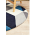 Rug Culture Matrix Small Steel Rug 120X120CM - MTX-904-STE-120X120 image NaN