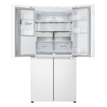 LG 506L French Door Fridge with Ice and Water Dispenser White GF-L500MWH hero image