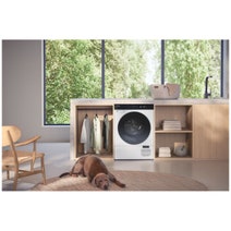 Miele T2 Series 9kg Heat Pump Dryer with QuickPowerDry and SteamCare TQ1000WP hero image