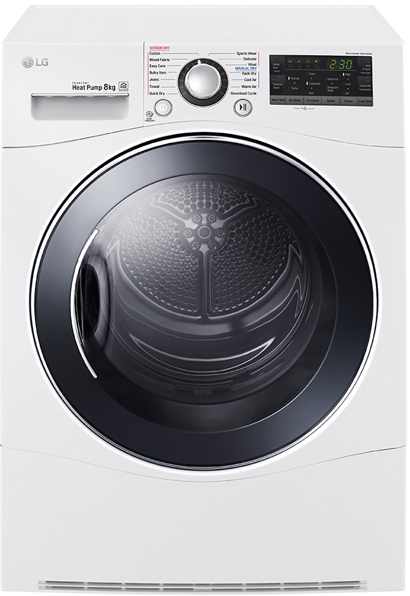 LG 8kg Heat Pump Dryer TD-H802SJW Appliances Online