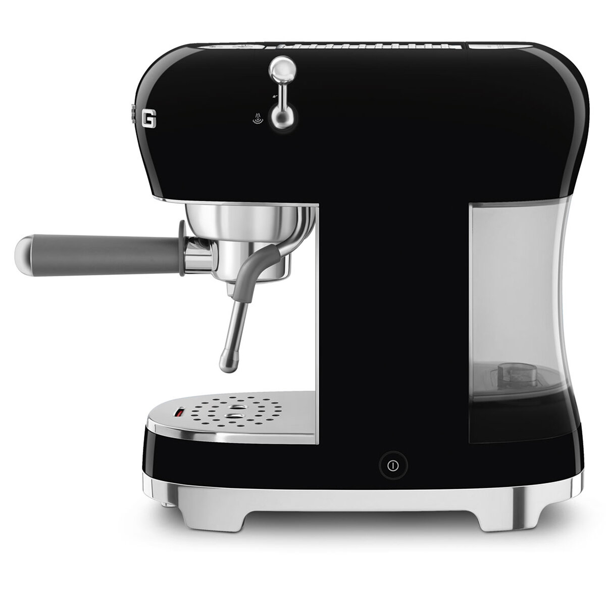 Smeg 50s Style Espresso Coffee Machine Black ECF02BLAU hero image
