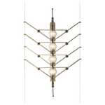 DCW Editions VVV Modular Lighting System - 6 Modules Vertical in Gold VVV6MODVER hero image