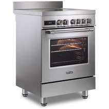 DeLonghi 60cm Deluxe Induction Stainless Steel Freestanding Oven PRO66MXLIN hero image