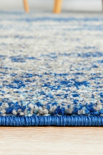 Rug Culture Mirage Extra Large Blue Rug 330X240CM - MIR-355-BLU-330X240 hero image