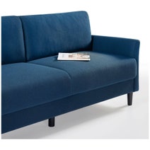 Zinus 3 Seater Sofa Blue Weave AU-USSJCF-3BW hero image