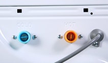 Samsung WF16J9000KW Front Load Washing Machine hero image