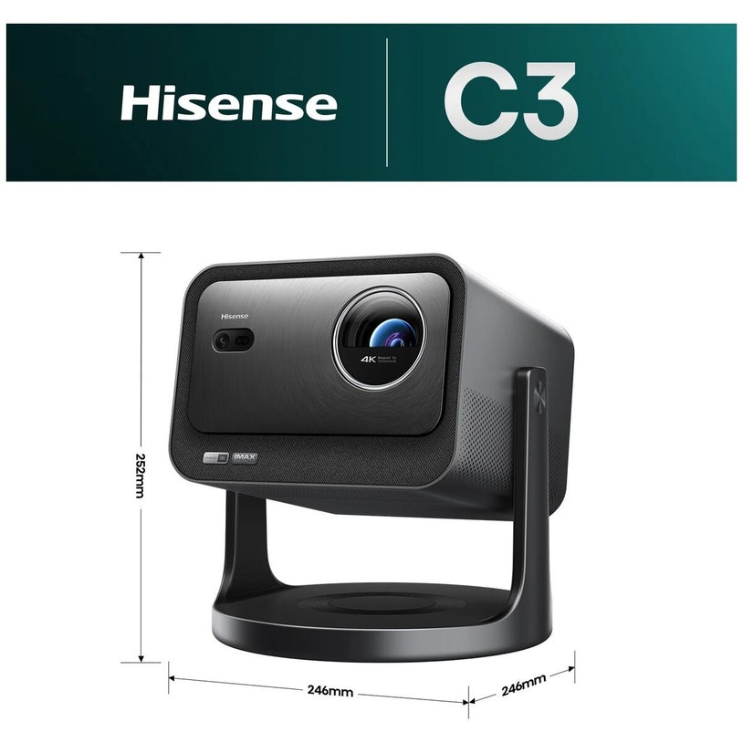 Hisense C3 65-300 Inch 4K Triple Laser Projector C-3 | Appliances Online