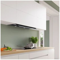 Bosch 90cm Series 8, Integrated RangeHood-Matt Black DBB98ET60A hero image