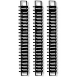 KingsBottle 54 Bottle Floor-to-Ceiling Mounted Wine Rack with Offset Pegs FTC215W3050H-S18X3 hero image