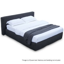 Kalona MONTEVERDE King Bed Base & Bedhead Lava WS-702K-VILA-03 hero image