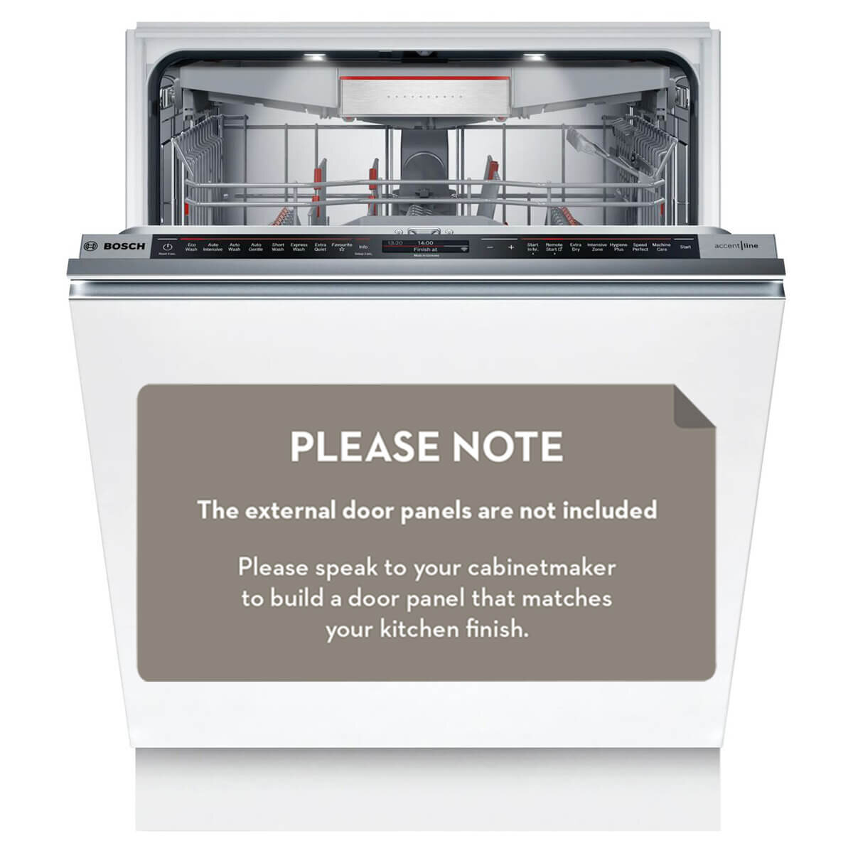 Bosch 60cm Series 8 Fully Integrated Tall Tub Dishwasher SBT8ZC801A hero image