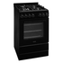 Euromaid 54cm Freestanding Gas Oven with Gas Cooktop Black EFS54FC-SGB image NaN