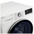 LG Series 9 12kg/8kg Front Load Washer Dryer Combo with Steam White WVC9-1412W image NaN