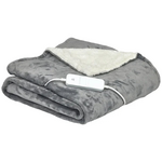 Homedics Heated Throw Blanket- Cream HTB-1000GY-AU hero image