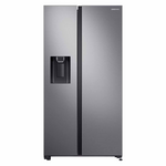 Samsung 635L Side by Side Fridge with Ice and Water Stainless Steel SRS674DLS hero image