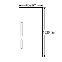 Westinghouse WBM3700WBR 370L Bottom Mount Fridge hero image