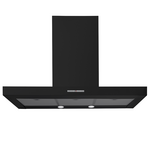 DeLonghi 90cm Canopy Rangehood Black Anthracite DESIGMA901BK hero image