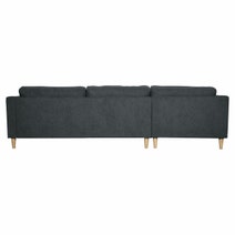 Ostro Esperence Three Seater Left Hand Chaise Sofa Dark Grey U501SALHFCSXDYX hero image
