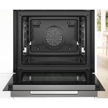 Bosch 60cm Series 8 Black Pyrolytic Built-in Oven HBG776KB1A hero image