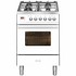 ILVE 60cm Freestanding Dual Fuel Stove/Oven White L06WMPWH image NaN
