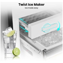 Hisense 417L Bottom Mount Fridge Charcoal HRBM419B hero image