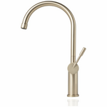 Titan Gooseneck Kitchen Mixer Tap Model 2 Pearl Gold TTPG2 hero image